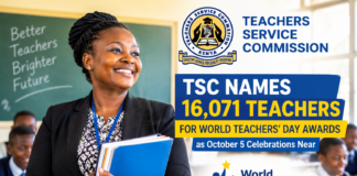 TSC Names 16,071 Teachers for World Teachers’ Day Awards as October 5 Celebrations Near